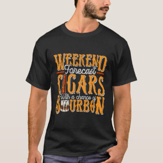 Camiseta Charutos Com Possibilidade De Uísque Bourbon