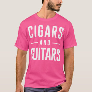 Camiseta Charutos E Guitarras