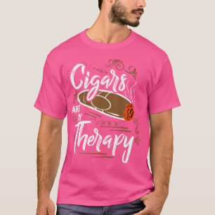 Camiseta Charutos São Minha Terapia Engraçado