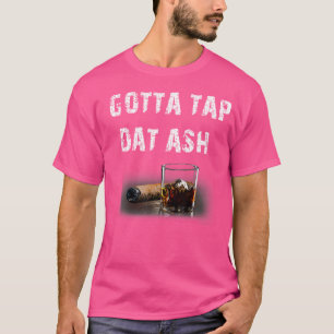 Camiseta Charutos Tem Que Bater Cinza Charuto E Fumar
