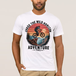 Camiseta Chase a Vintage da Montanha do Horizonte Selvagem