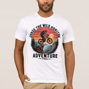 Camiseta Chase a Vintage da Montanha do Horizonte Selvagem