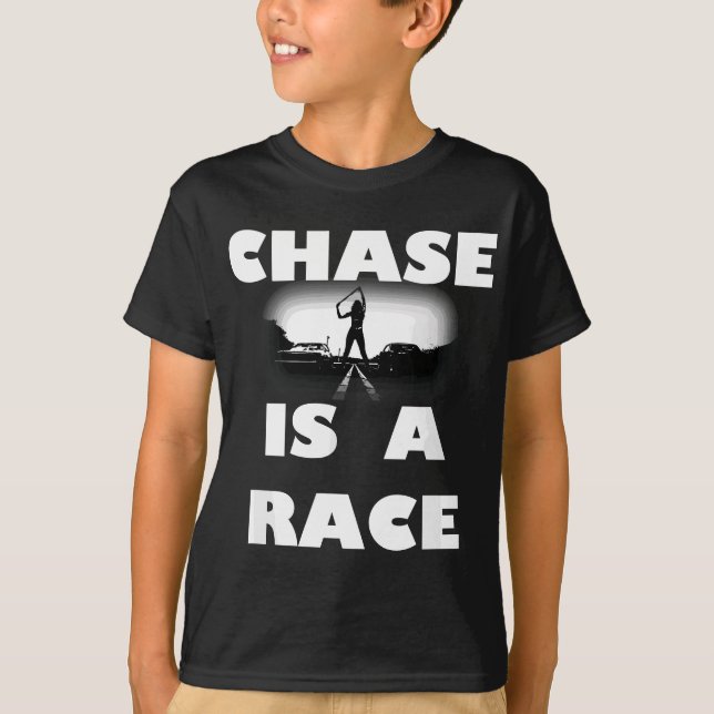 Camiseta Chase É Um Race Street Race Street Drag Strip Outl (Frente)