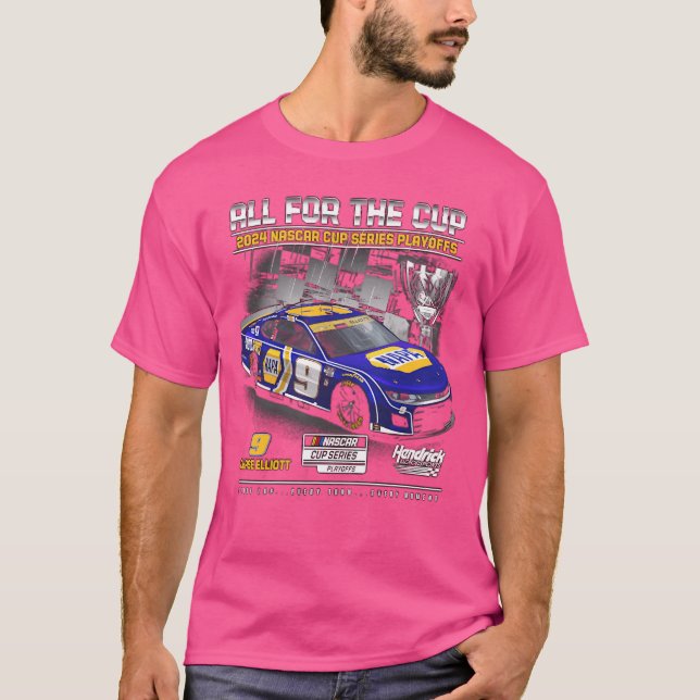Camiseta Chase Elliott Projetado Para A Taça (Frente)