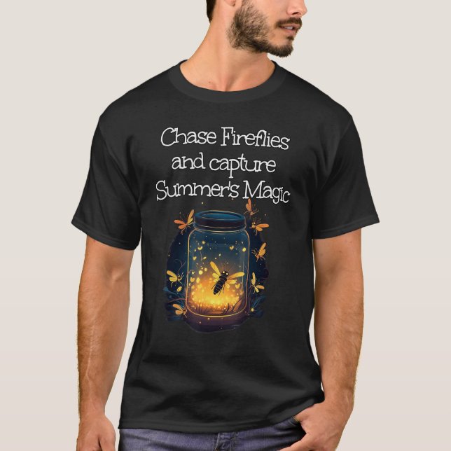 Camiseta Chase Fireflies and capture summery Magic (Frente)