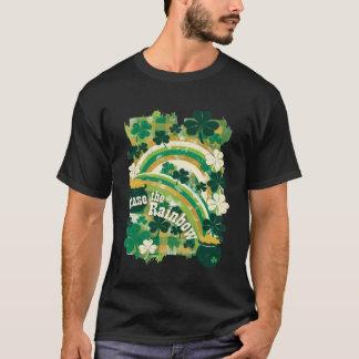 Camiseta Chase The Rainbow Happy St. Patrick's Day Shamrock