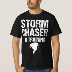Camiseta Chaser De Tempestade Na Formação De Meteorologista