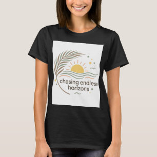 Camiseta Chasing Endless Horizons Sunset Beach