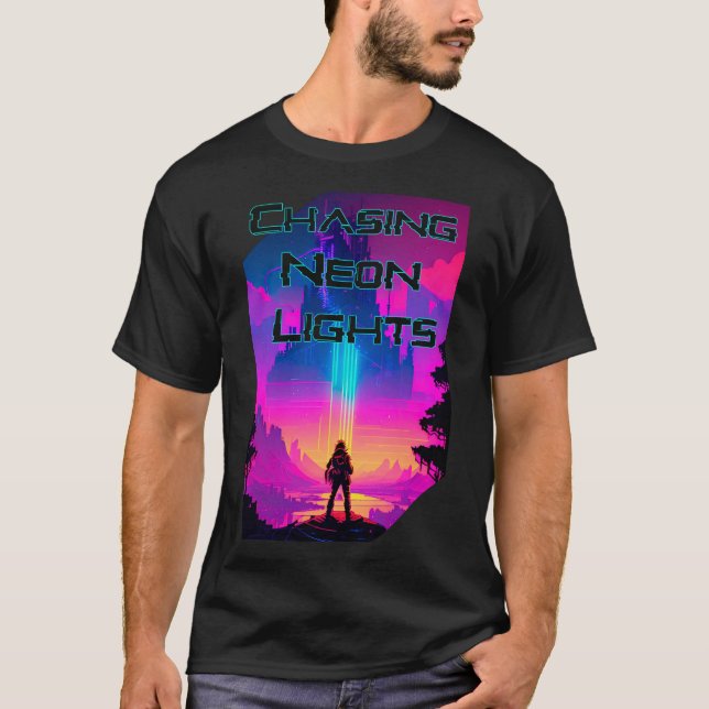 Camiseta Chasing Neon Lights (Frente)