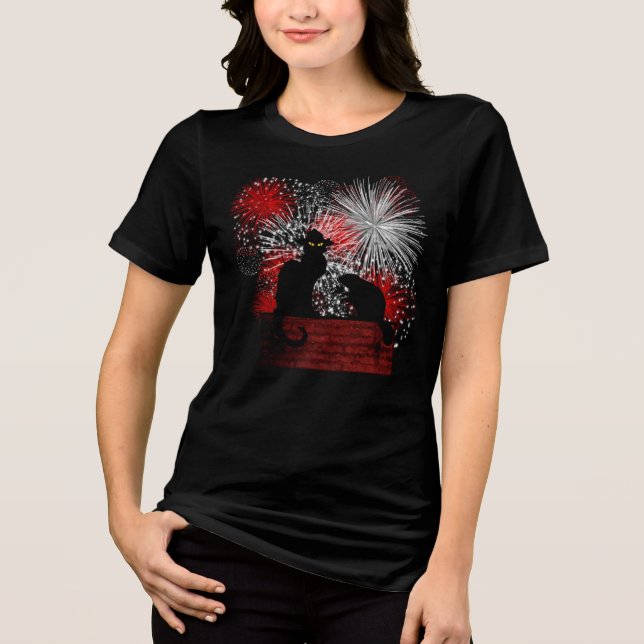 Camiseta Chat Noir Dia do Canadá (Frente)