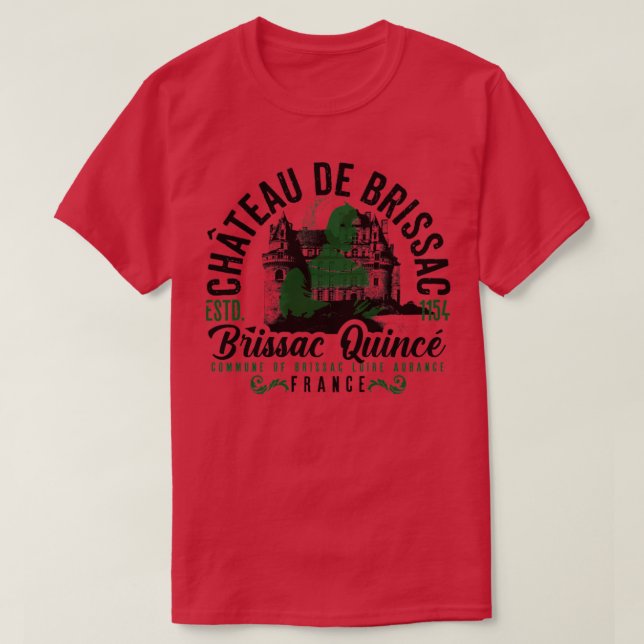 Camiseta Chateau de Brissac (Frente do Design)