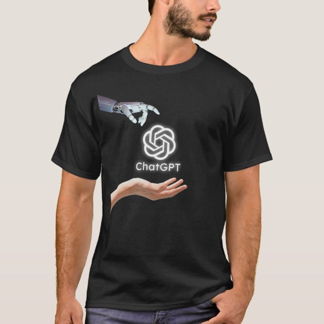 Camiseta ChatGPT - Futuro (Frente)