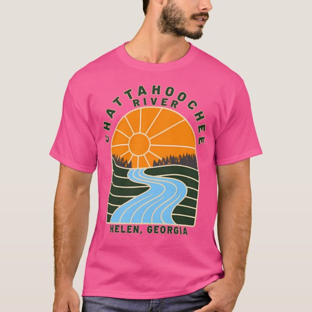 Camiseta Chattahoochee River Helen Georgia (Frente)