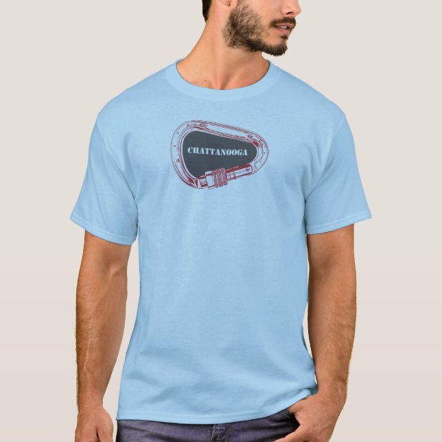 Camiseta Chattanooga Subindo Carabiner (Frente)