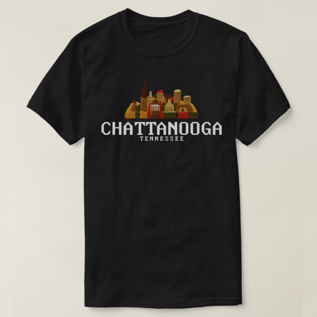 Camiseta Chattanooga Tennessee (Frente do Design)