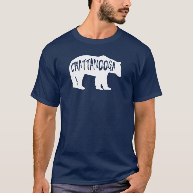 Camiseta Chattanooga Tennessee Bear (Frente)