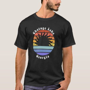Camiseta Chatuge Lake Georgia GA Sunset Souvenir Vacinação