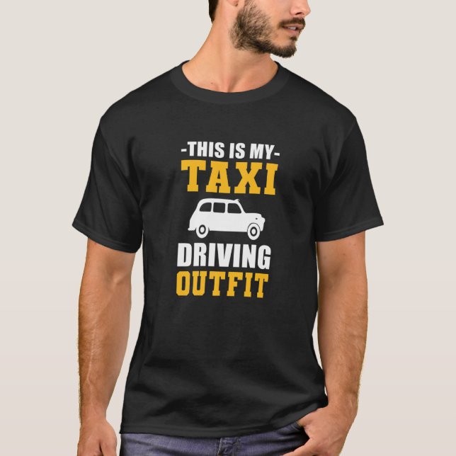 Camiseta Chauffeur De Táxi (Frente)