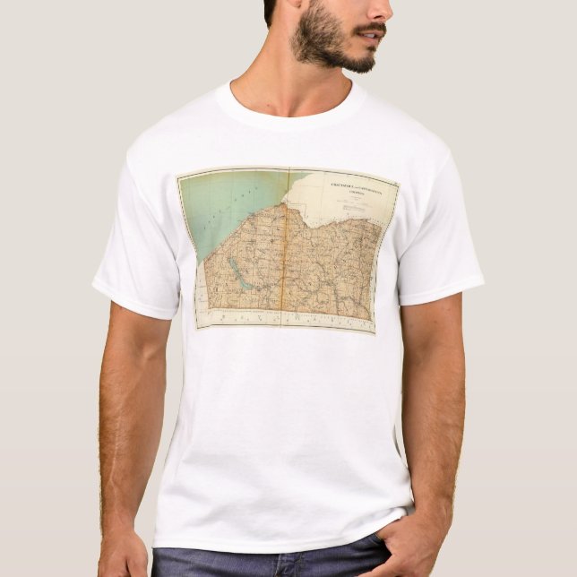 Camiseta Chautauqua, condados de Cattaraugus (Frente)