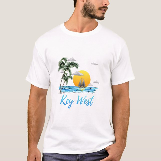 Camiseta Chave Costeira West Sailset (Frente)