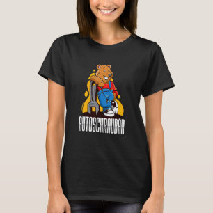 Camiseta Chave De Ecrã Do Carro, Humor Mecânico Do Carro, D