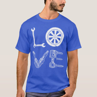 Camiseta Chave de fenda Mecânico de automóveis Oficina Mecâ