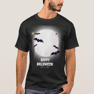 Camiseta Chave de morcego de Halloween999