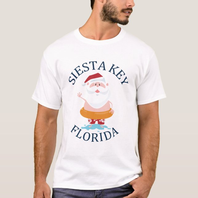 Camiseta Chave de sesta de Verão - Flórida (Frente)