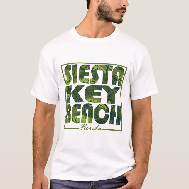 Camiseta Chave de sesta de Verão - Flórida (Frente)