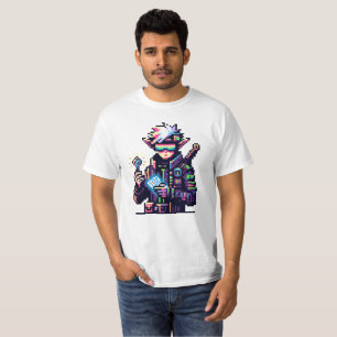 Camiseta Chave Digital Cyberpunk Elf Neon Gogggggs
