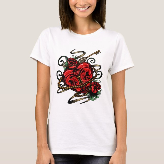 Camiseta Chave do Meu Coração (Frente)