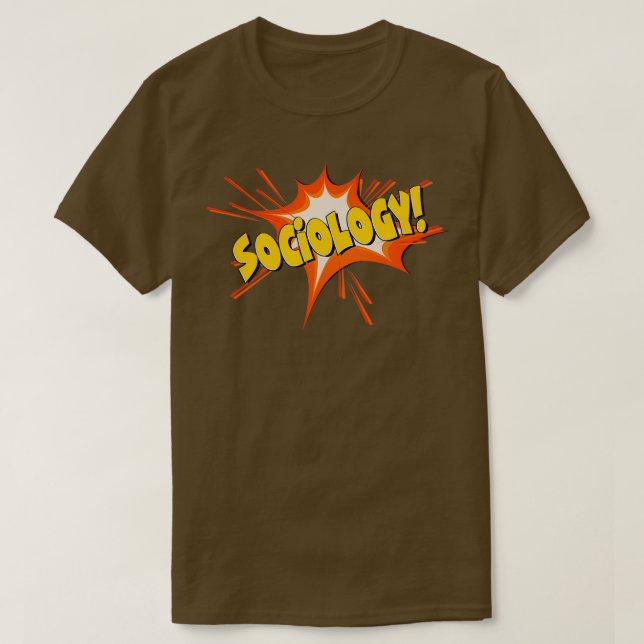 Camiseta Chave Flash Sociologia (Frente do Design)
