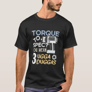 Camiseta Chave inglesa ou Torque para Spec? Você quer dizer
