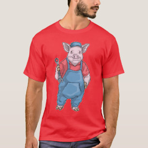 Camiseta Chave Mecânica De Porcos