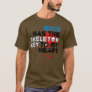 Camiseta Chave Skeleton para meu Coração RxTp