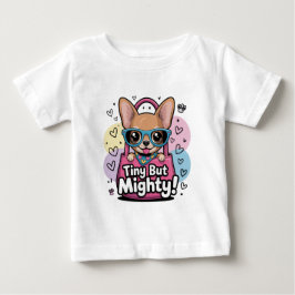 Camiseta Chaveiros e Cordões com Chihuahua Minúsculo, mas P