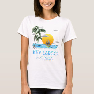 Camiseta Chaves chaves de Florida do Largo da navigação