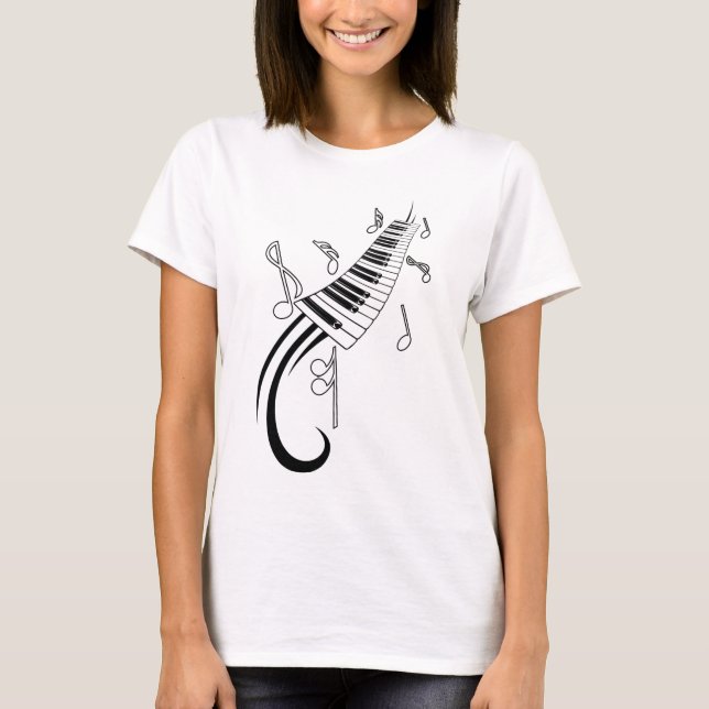 Camiseta Chaves musicais (Frente)