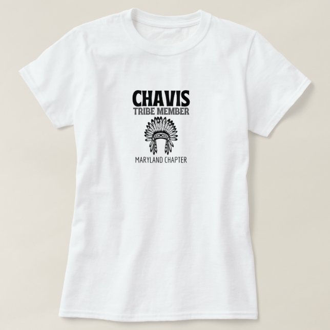 Camiseta Chavis Tribe Tee (Frente do Design)