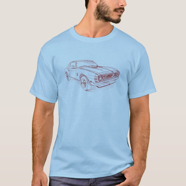 Camiseta Che Camaro SS 1968 (Frente)