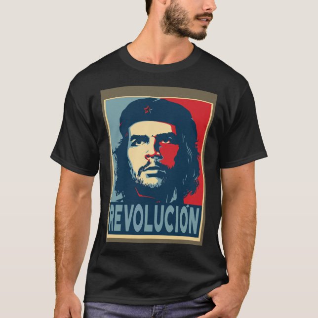 Camiseta Che Guevara Revolucion Hope Style (Frente)