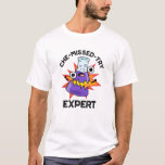 Camiseta Che-miss-try Funny Science Chemistry Pun<br><div class="desc">Che-miss-try Funny Science Chemistry Pun apresenta um belo criador de química a explodir. Presente perfeito para família e amigos que adoram trocadilhos de química fofos.</div>
