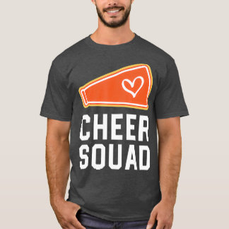 Camiseta "Chead Squad" "Mamãe é a Cheerleader das Mulheres"
