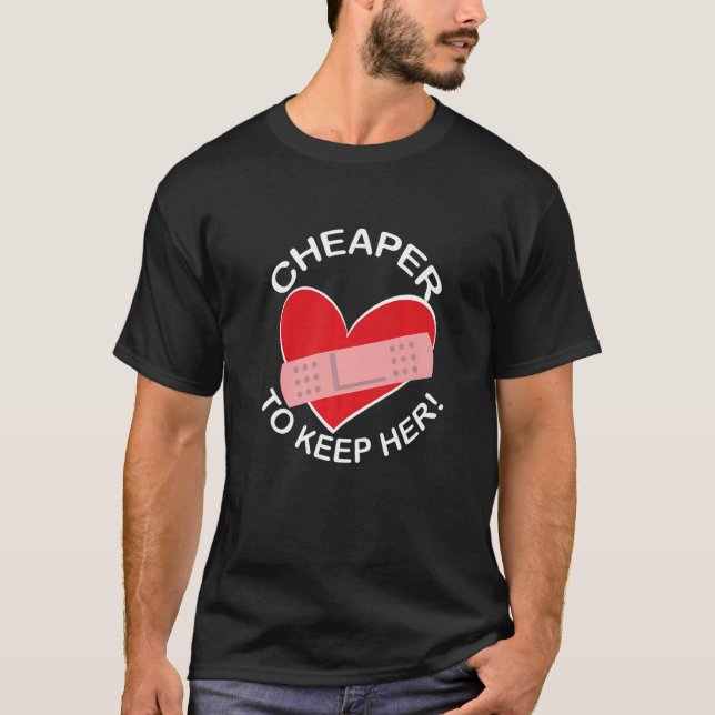 Camiseta Cheaper To Keep Her Failed Marriage Divorce Break  (Frente)