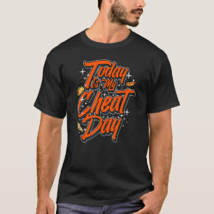 Camiseta Cheat Day Diet Workout Cotações Malhação Gyp