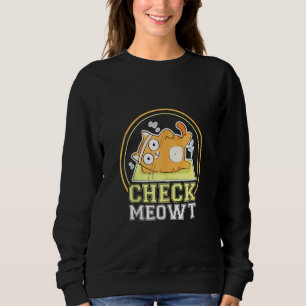 Camiseta Check Meowt Cat Yoga Workout Kitten