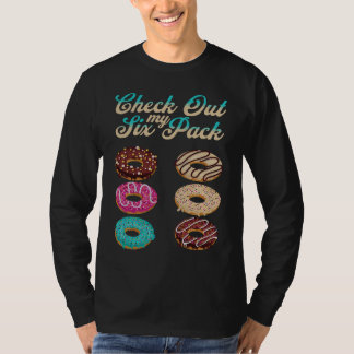 Camiseta Check Out My Six Pack   Donut  2