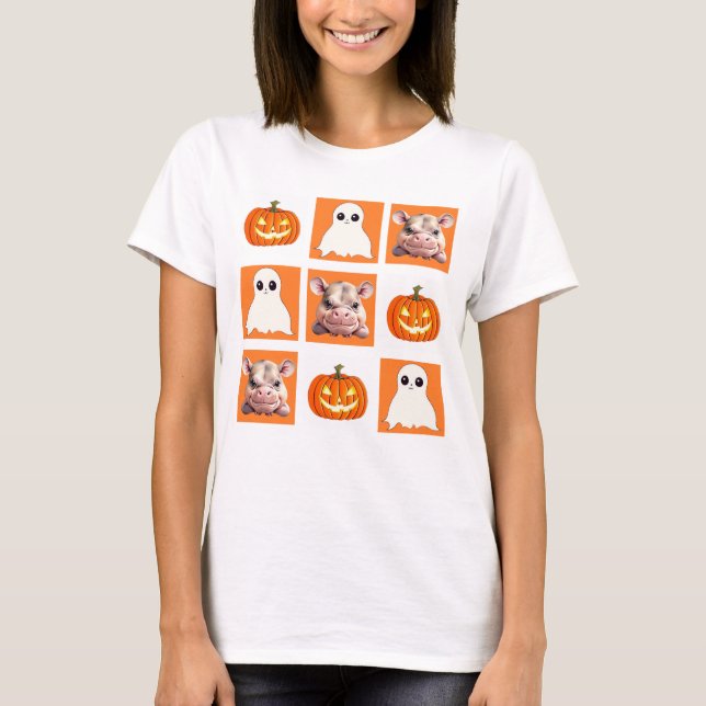 Camiseta Checker Mesa Pygmy Hippo Boo (Frente)