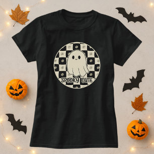 Camiseta Checkerboard fantasma fantasma fantasma