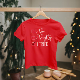 Camiseta Checklist of Fession Divertido: legal, travessa, e